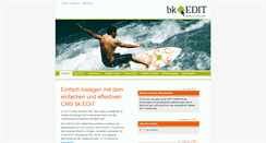 Desktop Screenshot of bkedit.com